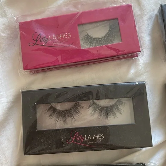 6 x Lilly Lashes Glam Collection - Black